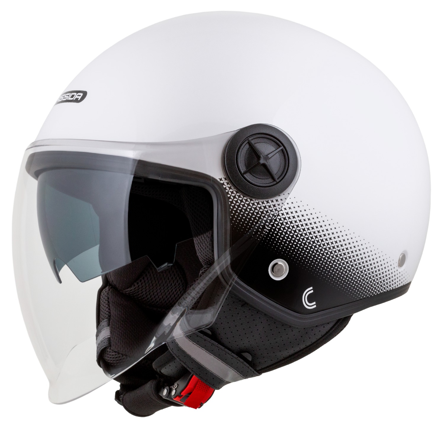 helmet Handy Plus, CASSIDA (white/black) 2023
