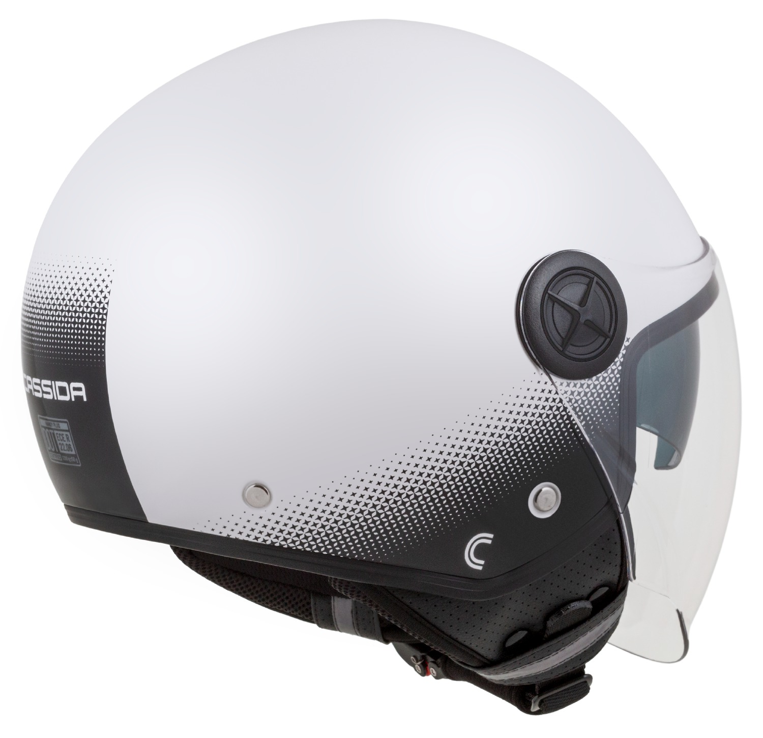 helmet Handy Plus, CASSIDA (white/black) 2023