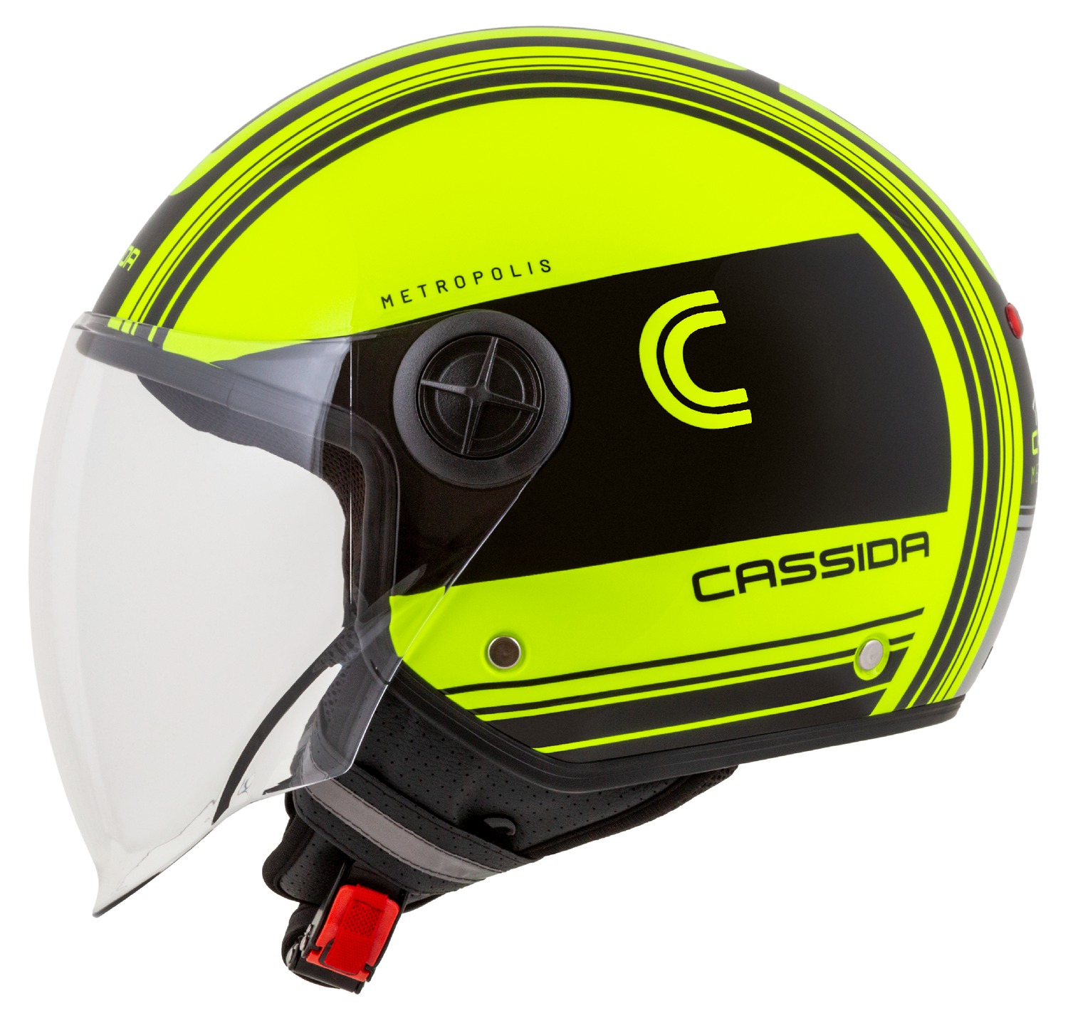 helmet Handy Metropolis Safety, CASSIDA (yellow fluo/black/reflective grey) 2023