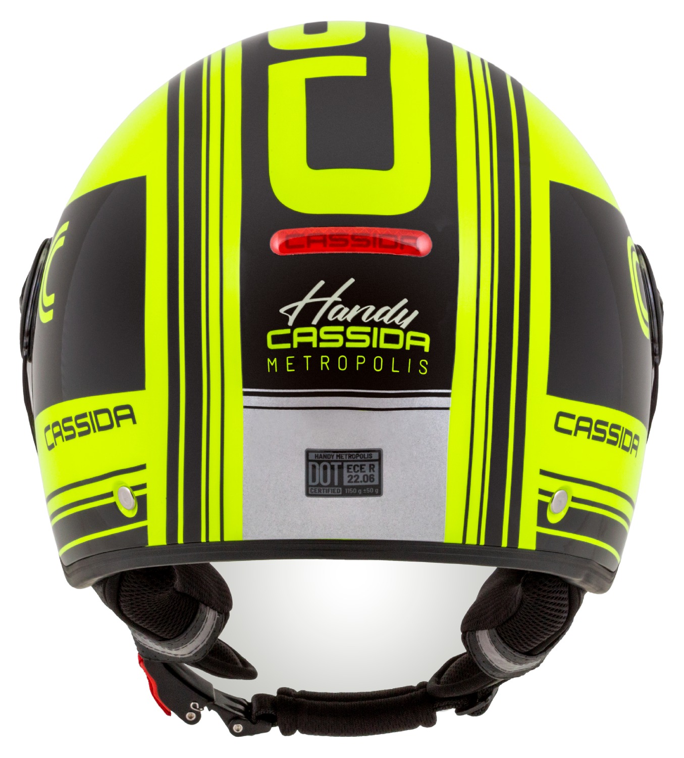 helmet Handy Metropolis Safety, CASSIDA (yellow fluo/black/reflective grey) 2023