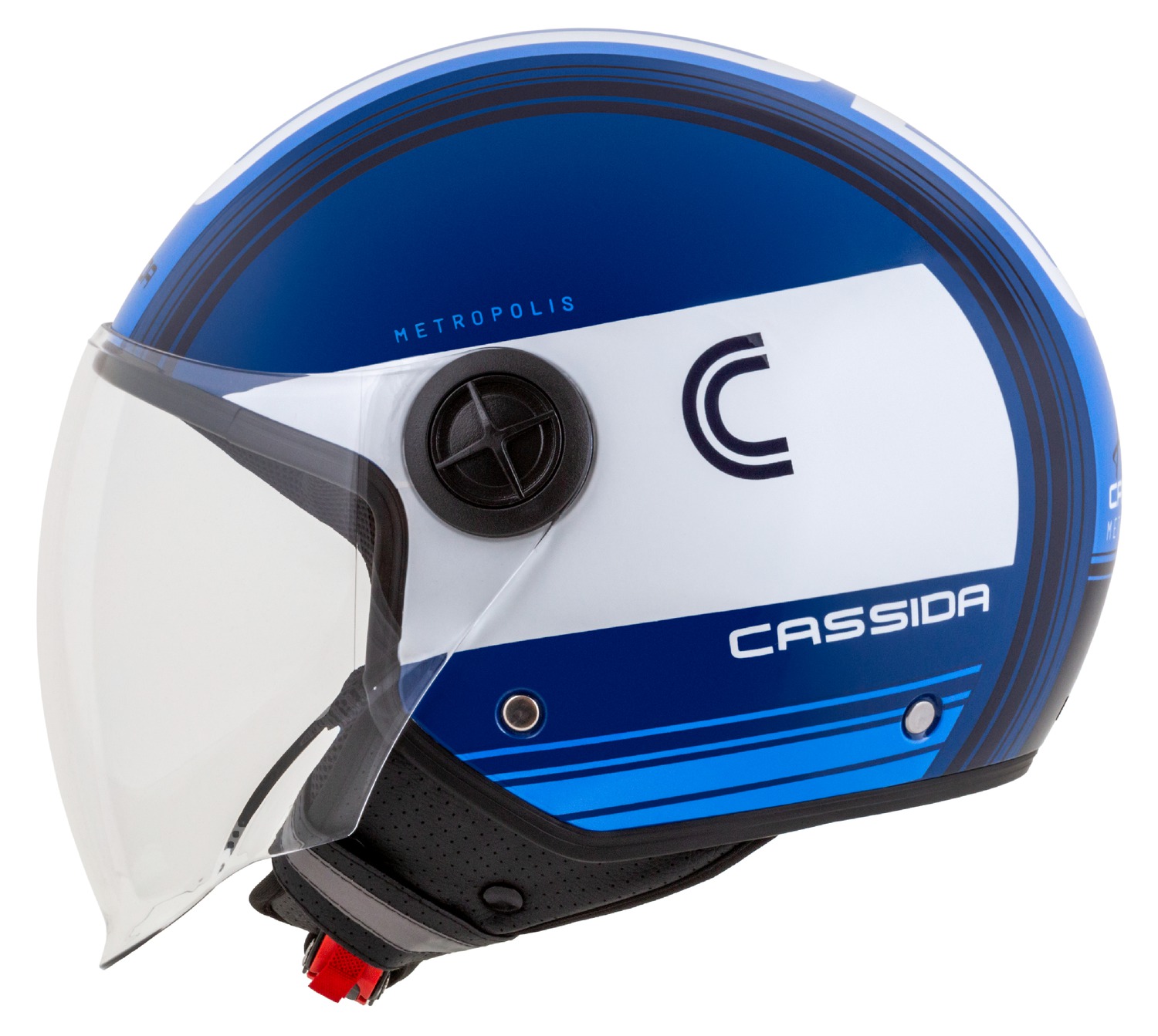 helmet Handy Metropolis, CASSIDA (blue/dark blue/white) 2023