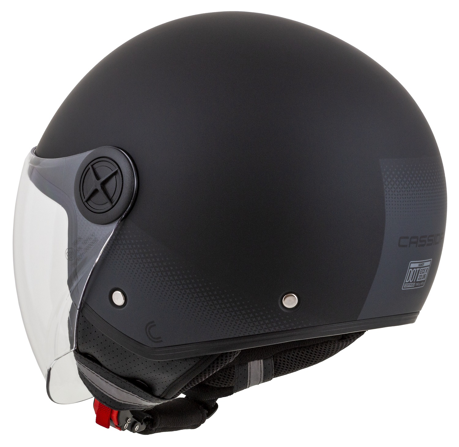 helmet Handy, CASSIDA (black matt/grey) 2023