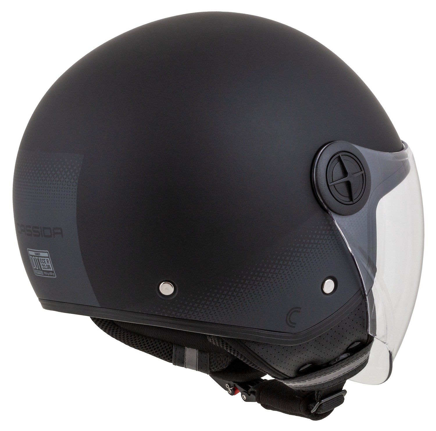 helmet Handy, CASSIDA (black matt/grey) 2023