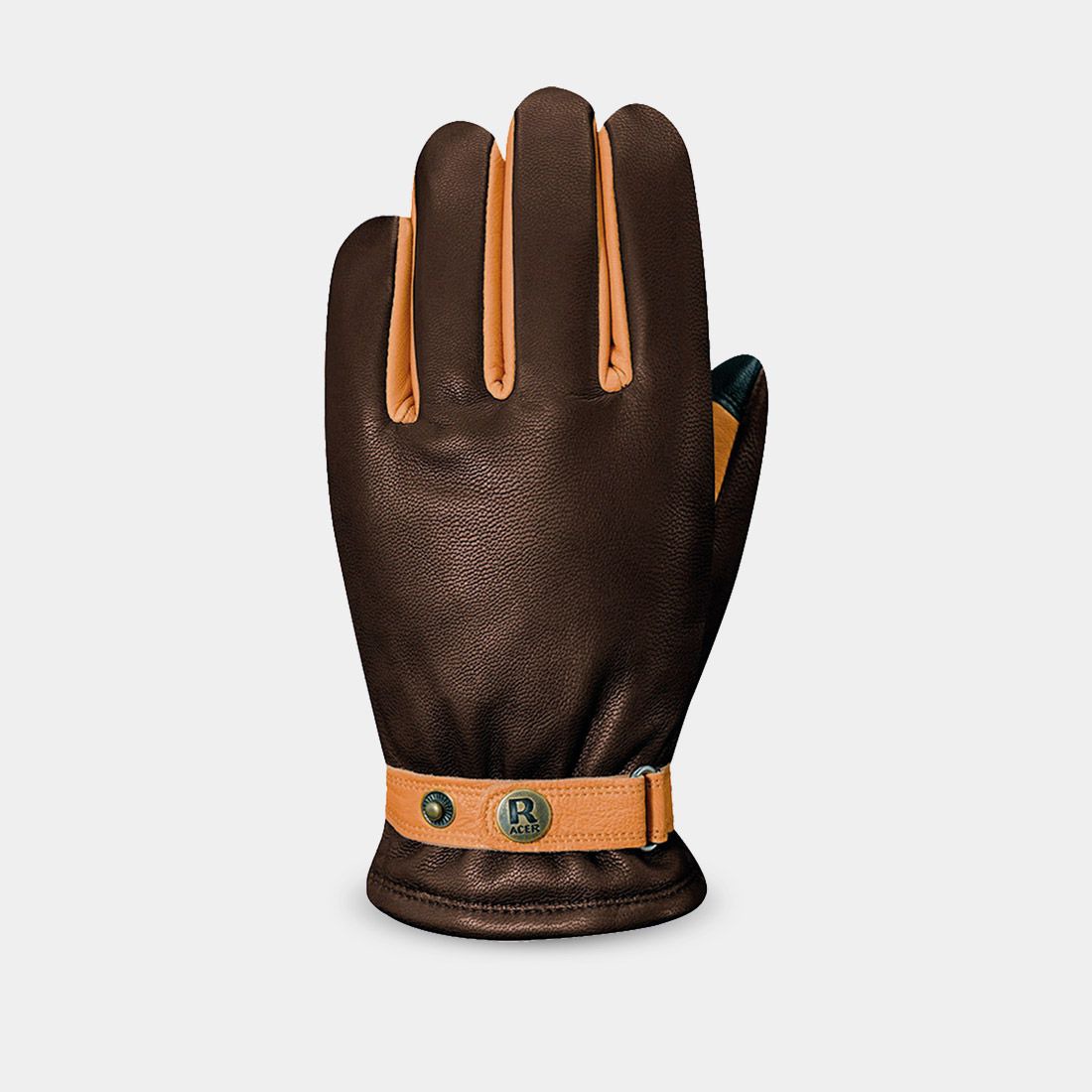 gloves LEGACY, RACER (black/brown)