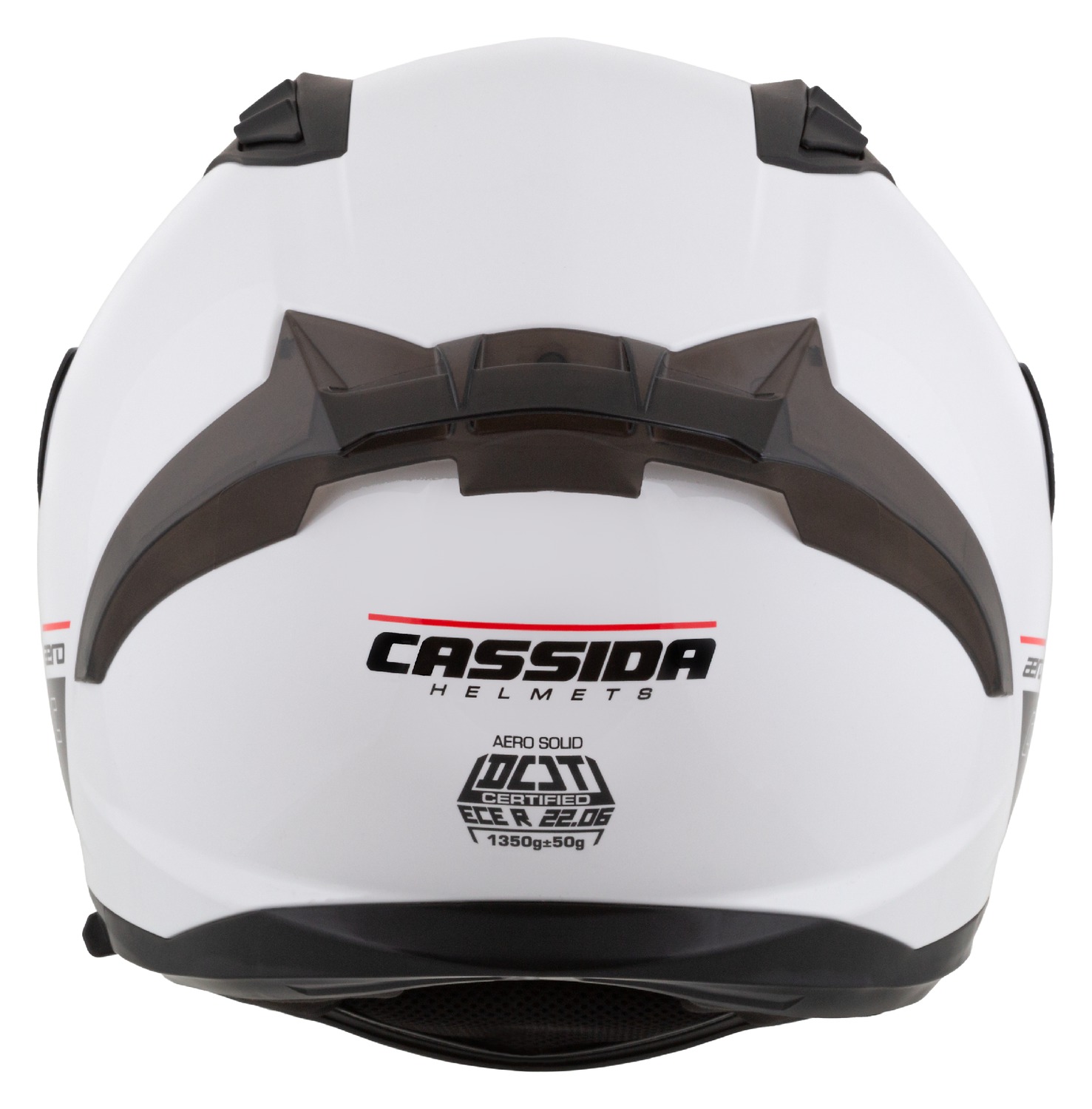 helmet Aero Solid, CASSIDA (white/black) 2025