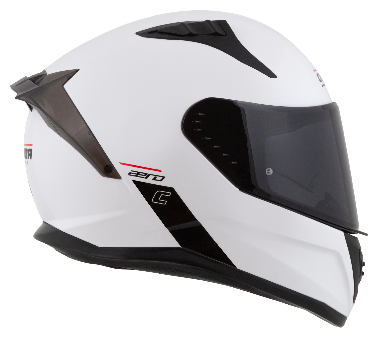 helmet Aero Solid, CASSIDA (white/black) 2025