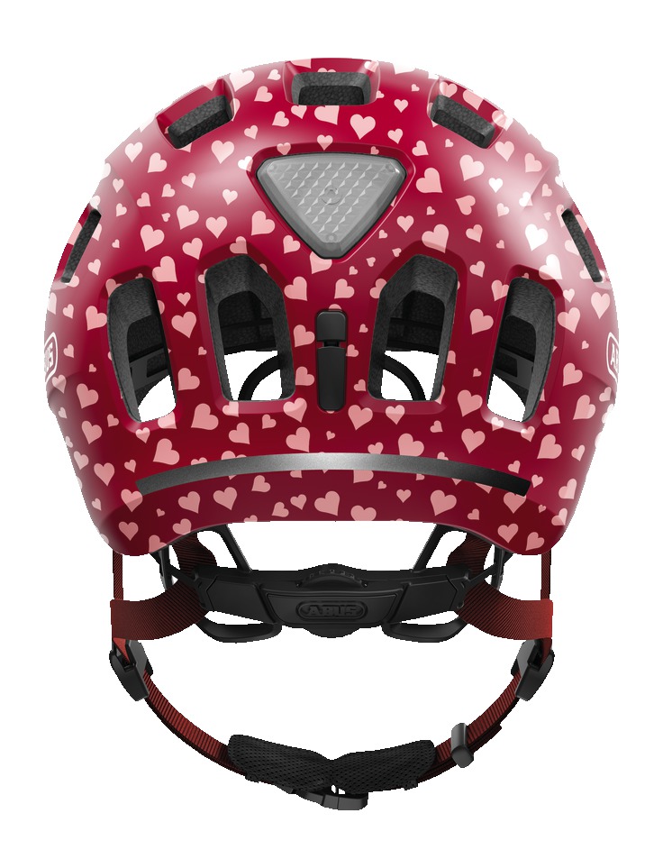 helmet YOUN-I 2.0 cherry heart, ABUS, kids (red)