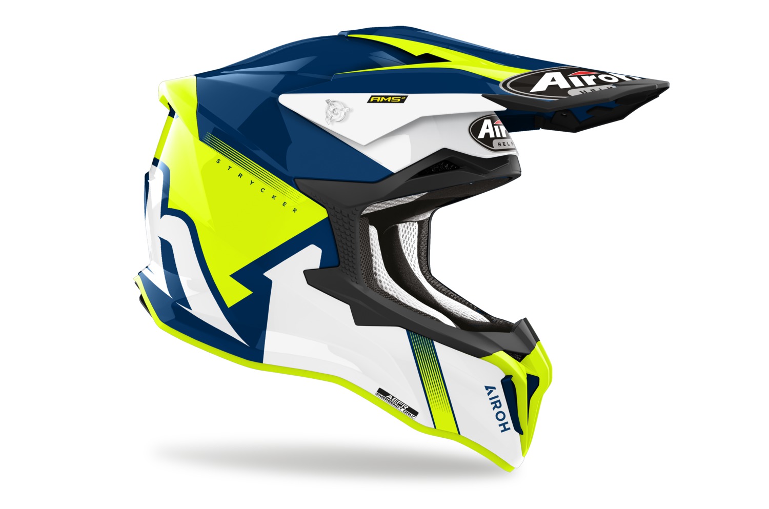 helmet STRYCKER Blazer, AIROH (yellow) 2023