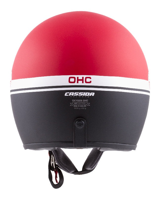 helmet Oxygen Jawa OHC, CASSIDA (red matt/black/white) 2023