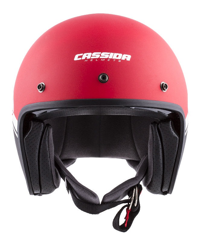 helmet Oxygen Jawa OHC, CASSIDA (red matt/black/white) 2023