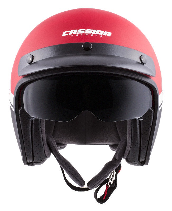 helmet Oxygen Jawa OHC, CASSIDA (red matt/black/white) 2023