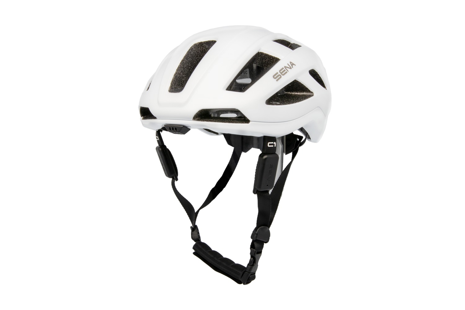 C1, Sena Smart Cycling Helmet, Matt White