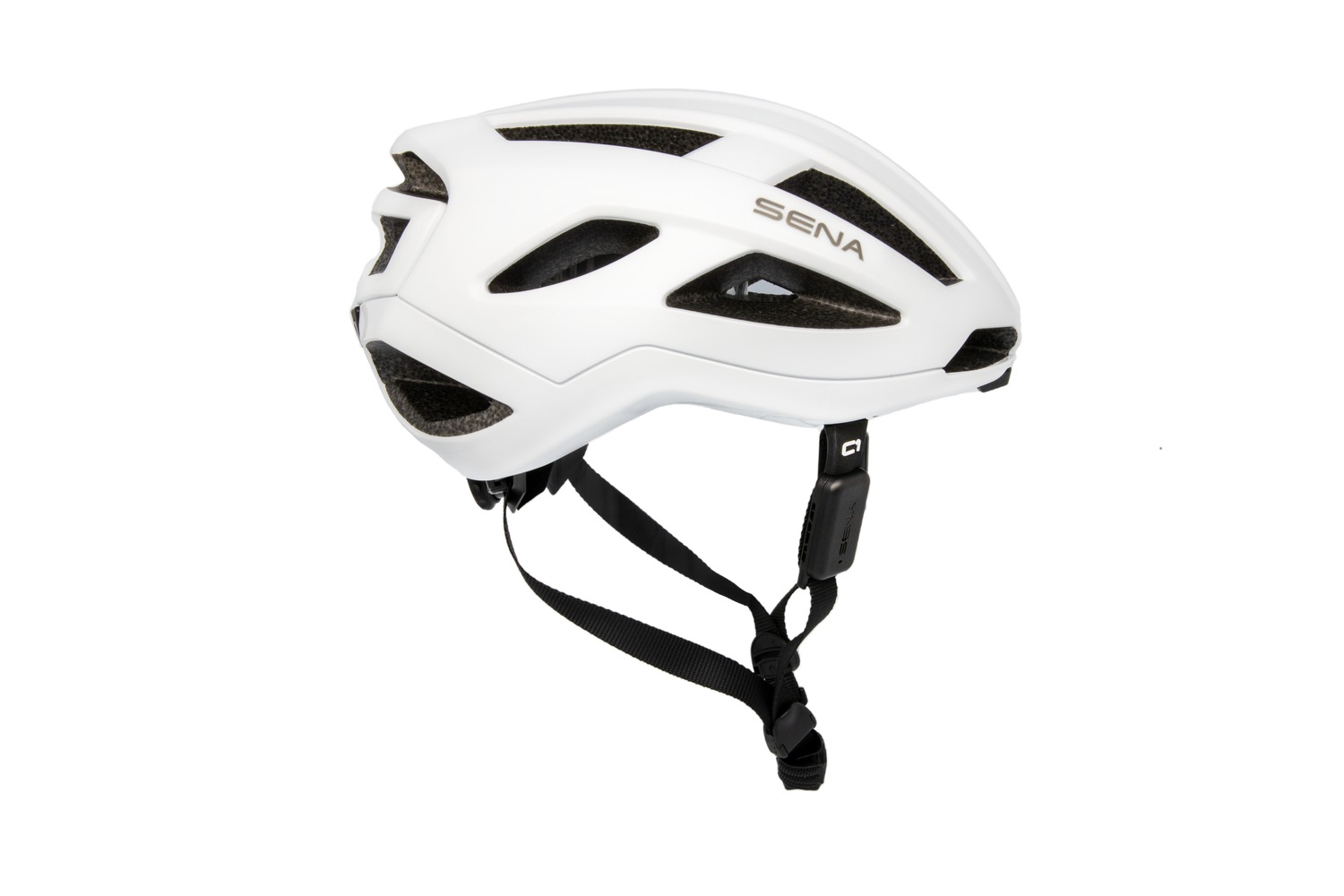 C1, Sena Smart Cycling Helmet, Matt White
