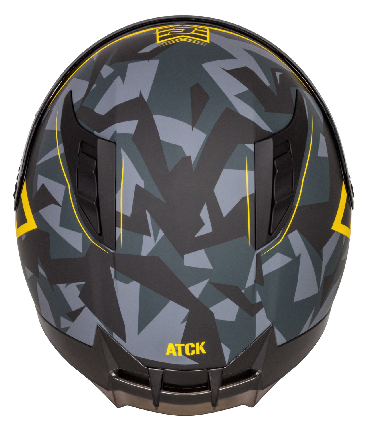helmet Aero ATCK, CASSIDA (grey camo/black/yellow fluo) 2025