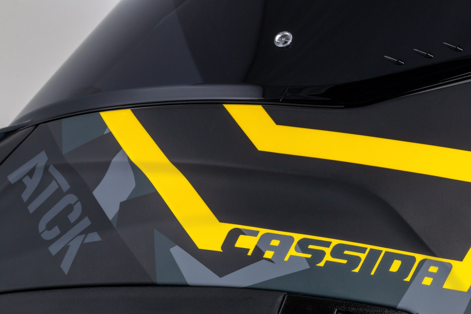 helmet Aero ATCK, CASSIDA (grey camo/black/yellow fluo) 2025