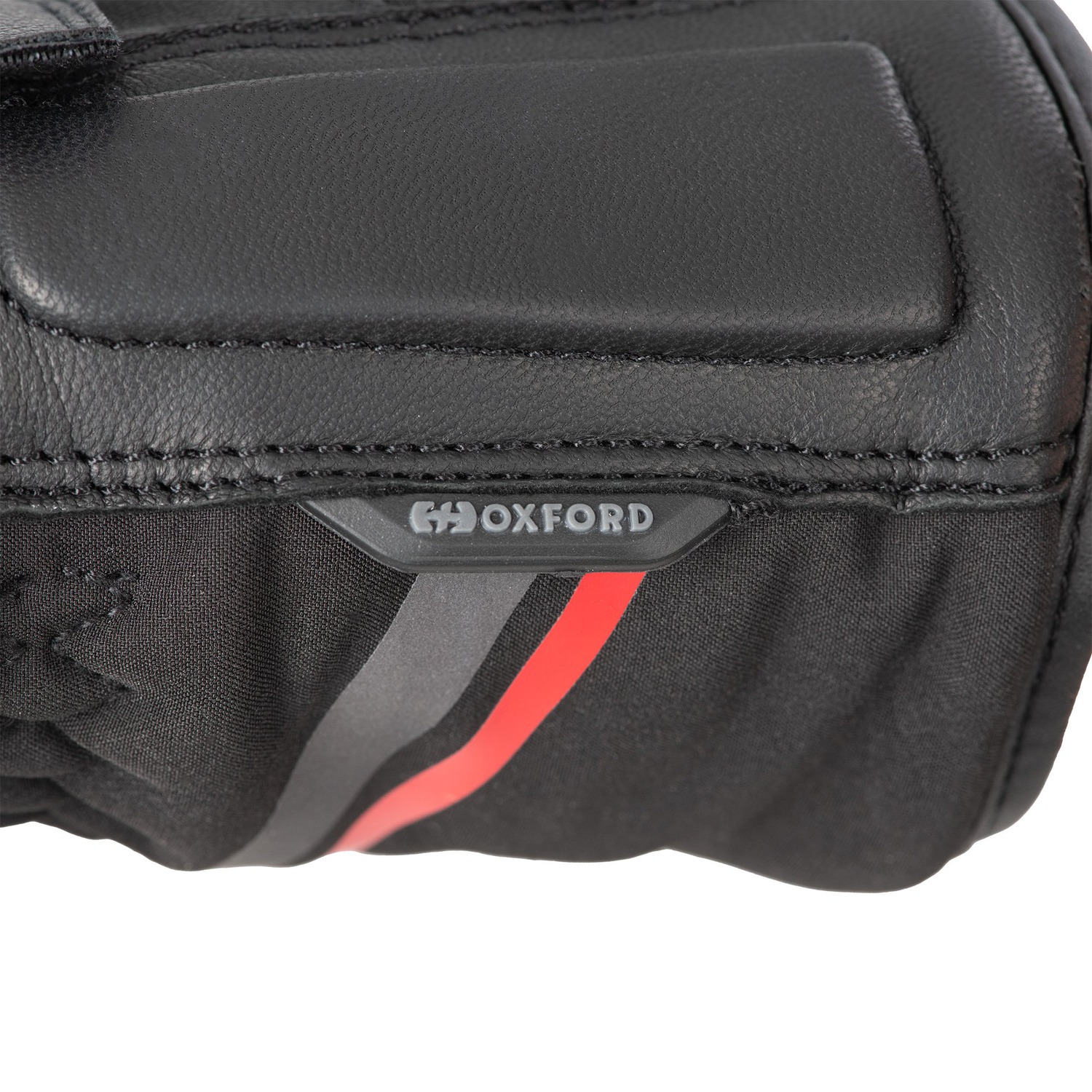 gloves OTTAWA 2.0, OXFORD (black/grey/red)