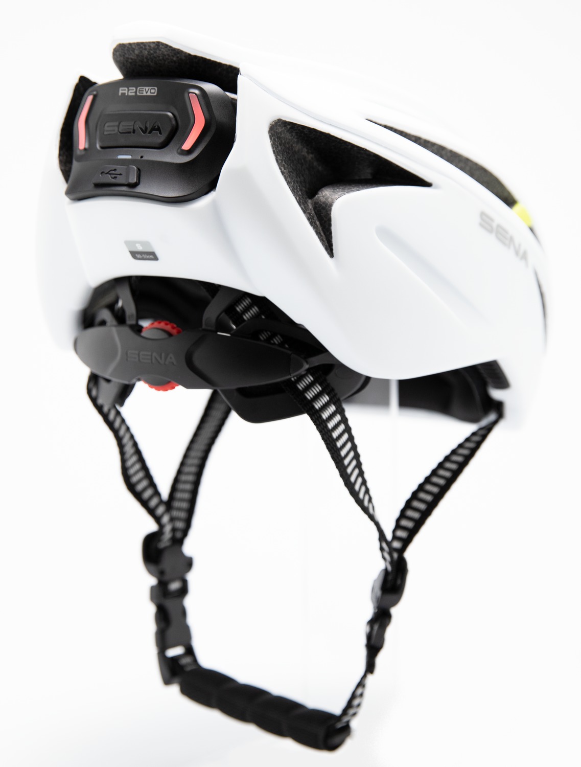 Sena Smart Cycling Helmet, R2 EVO, Matt White (New processor)