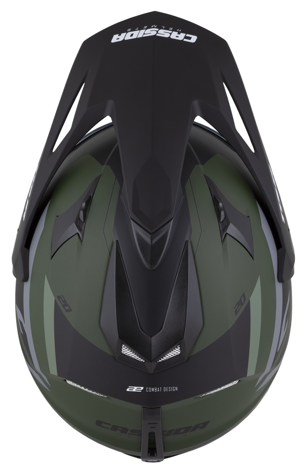 helmet Tour 2.0 X-tra, CASSIDA (green matt/gray/black, Pinlock ready visor) 2025