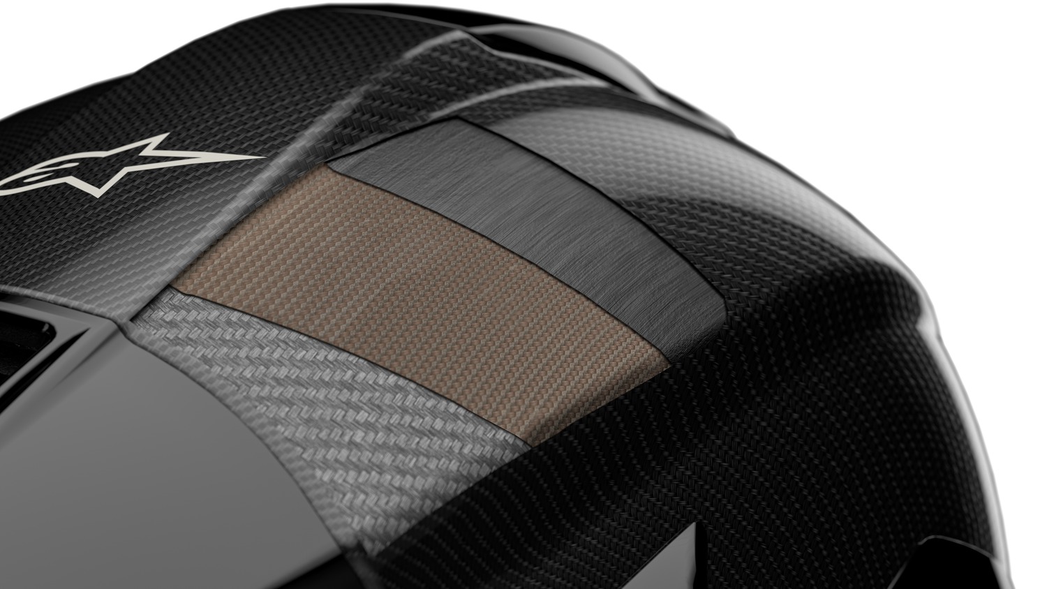 helmet SUPERTECH R10 TEAM, ALPINESTARS (matt carbon/red fluo/blue/white) 2025
