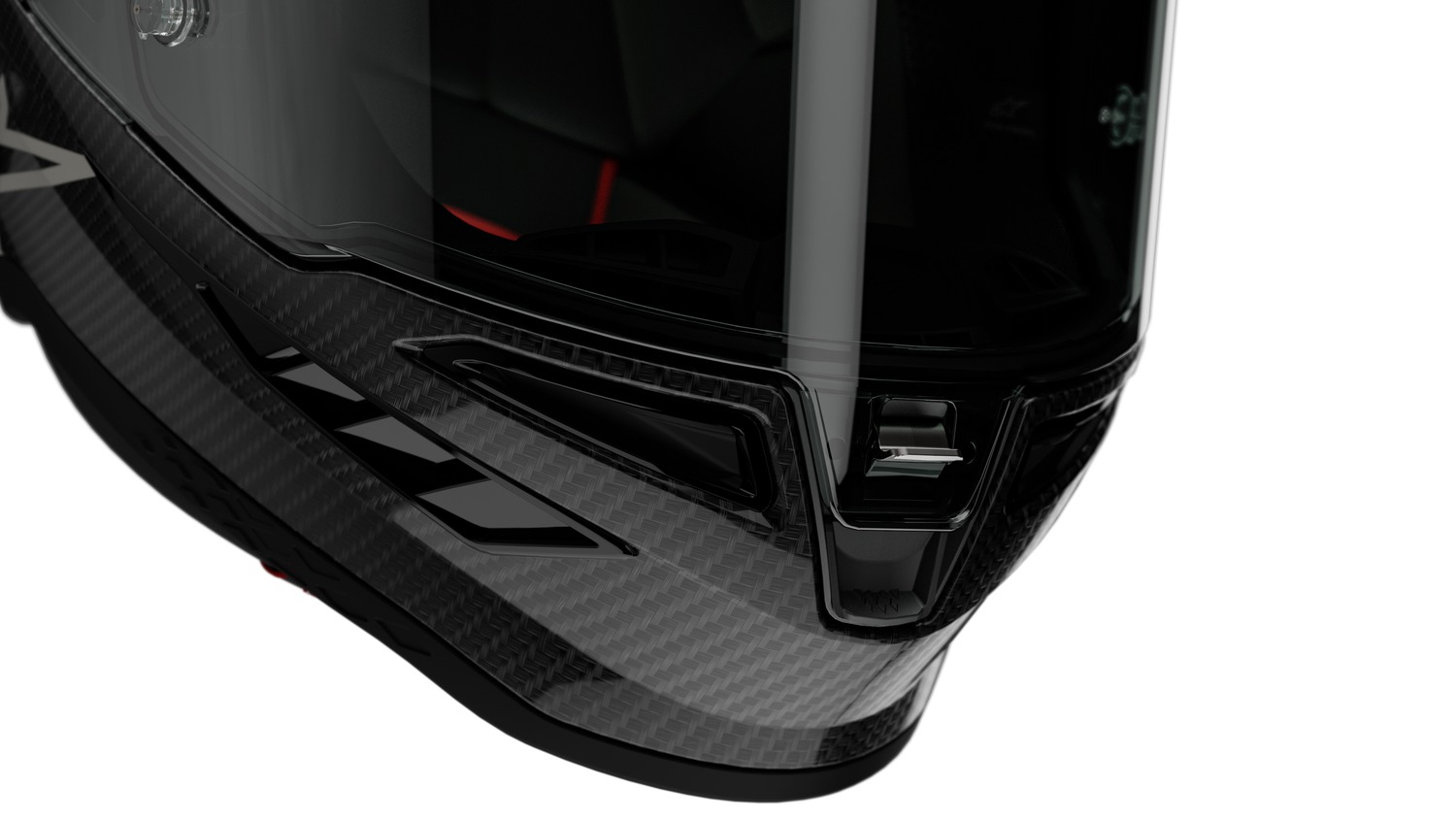 helmet SUPERTECH R10 ELEMENT, ALPINESTARS (carbon/red fluo/white) 2025