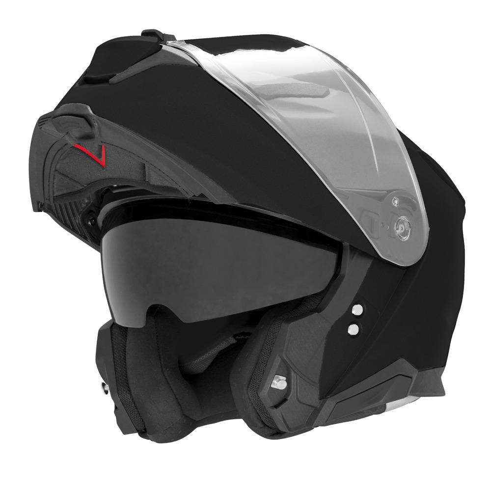 NOX FLIP-UP HELMET N967 SHINY BLACK