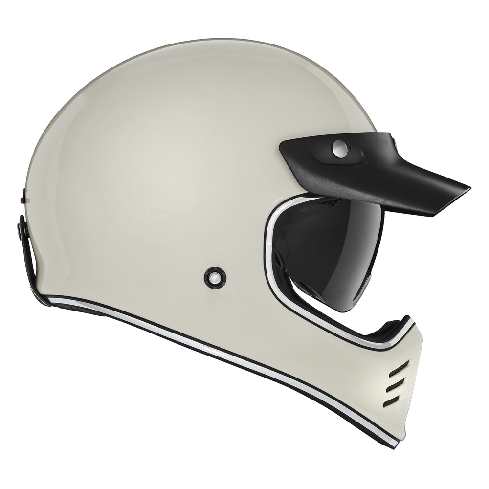 NOX PREMIUM FULL FACE HELMET SEVENTY II CREAM