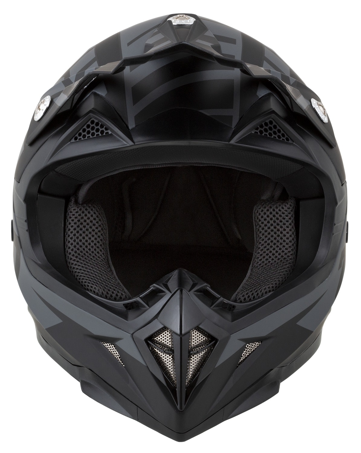 helmet X1.9D TARGA, ZED, kids (gray matt/black) 2025