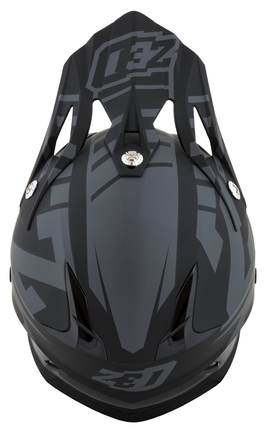 helmet X1.9D TARGA, ZED, kids (gray matt/black) 2025