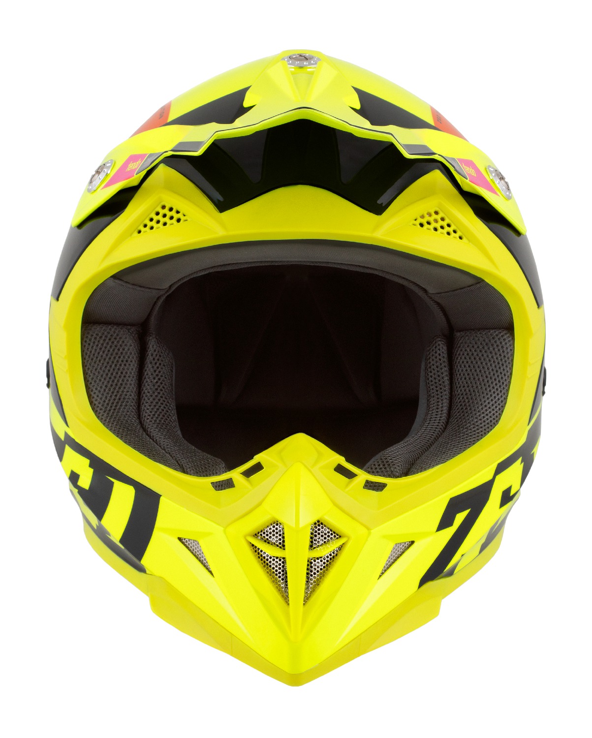 helmet X1.9D TENDO, ZED, kids (yellow fluo/pink/orange/black) 2025