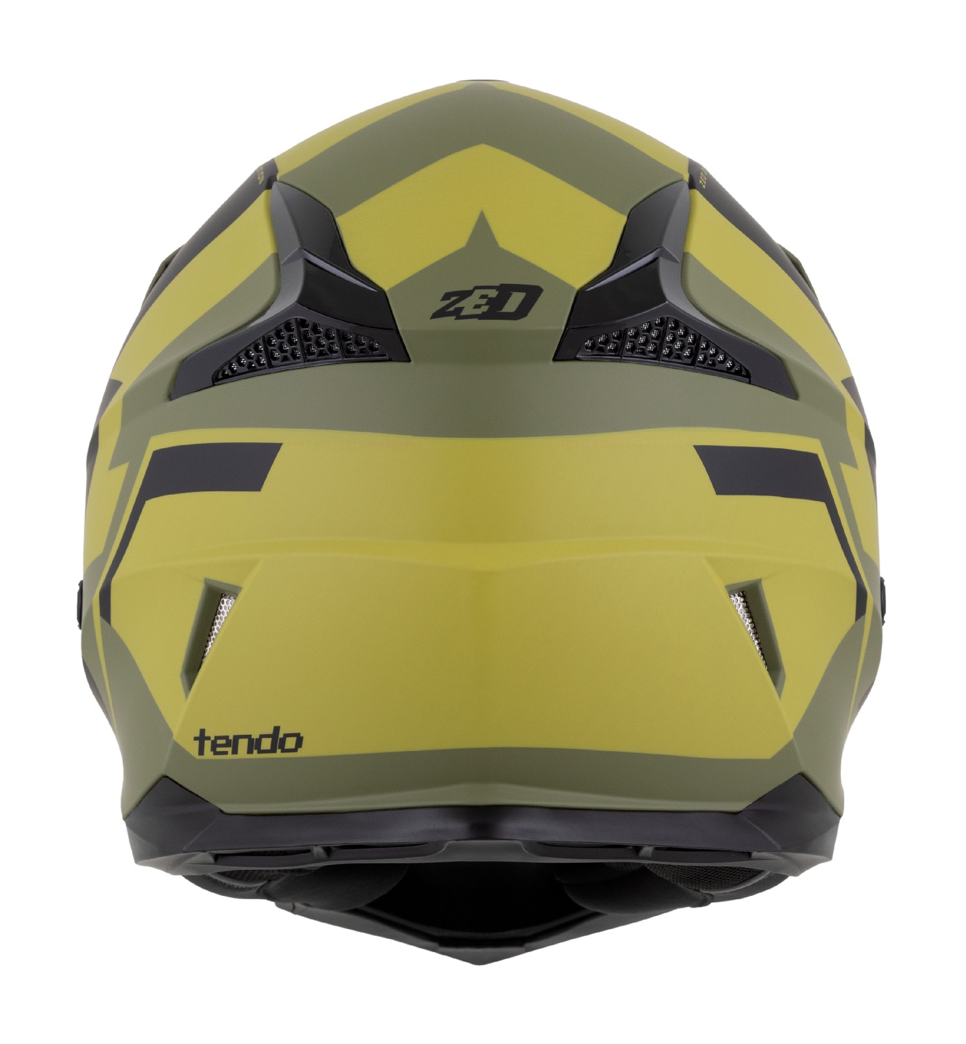 helmet X1.9D TENDO, ZED, kids (dark green/light green) 2025