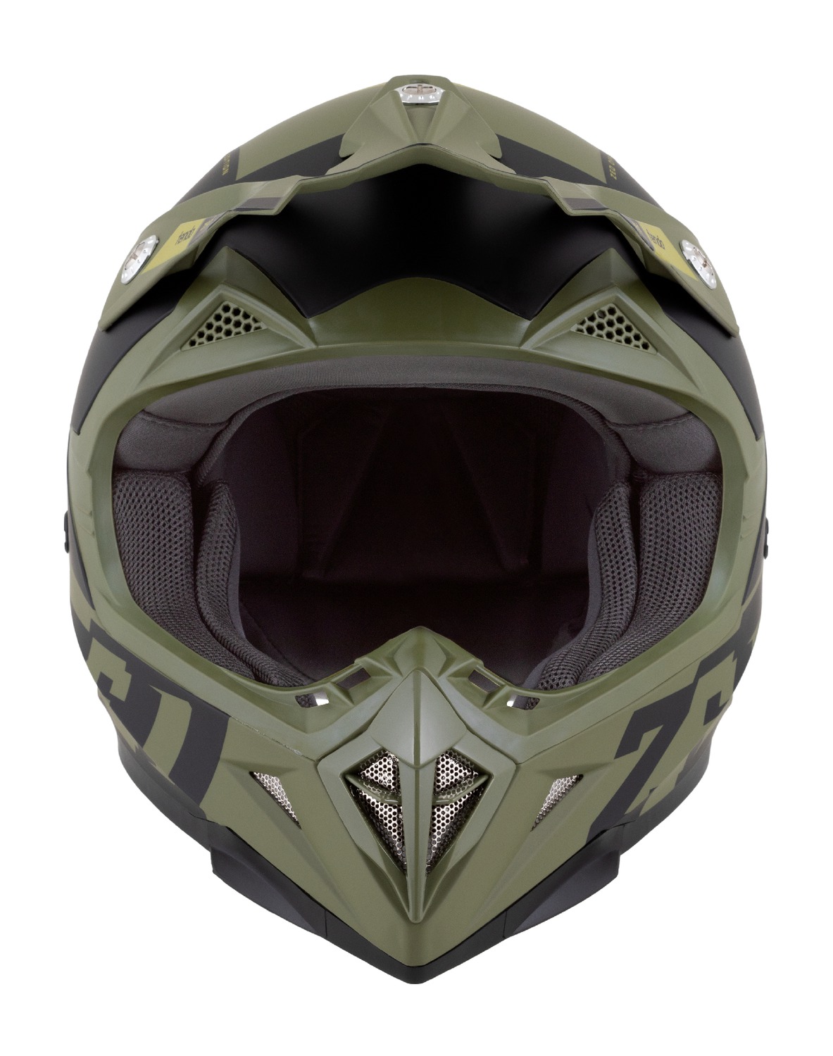 helmet X1.9D TENDO, ZED, kids (dark green/light green) 2025