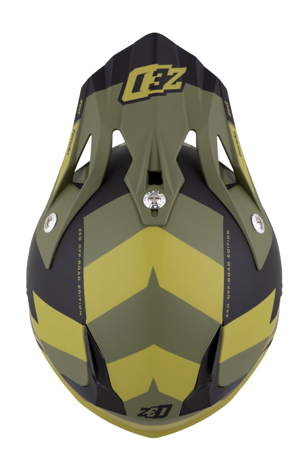 helmet X1.9D TENDO, ZED, kids (dark green/light green) 2025