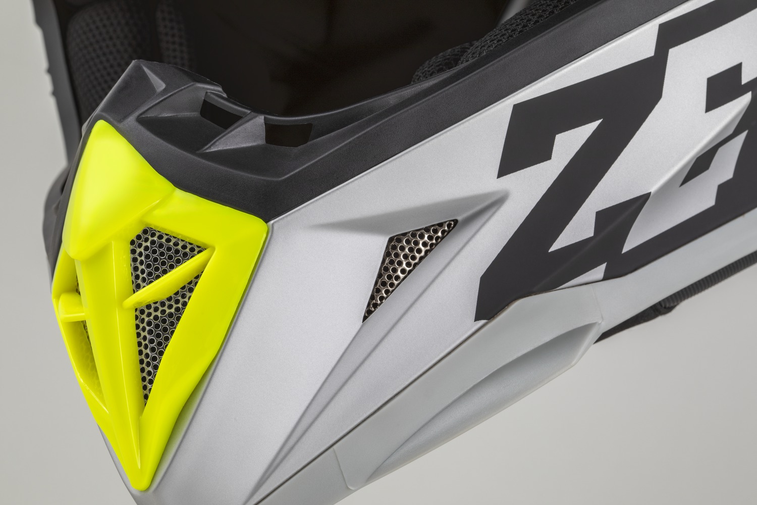 helmet X1.9D TENDO, ZED, kids (black matt/dark gray/light gray/yellow fluo) 2025