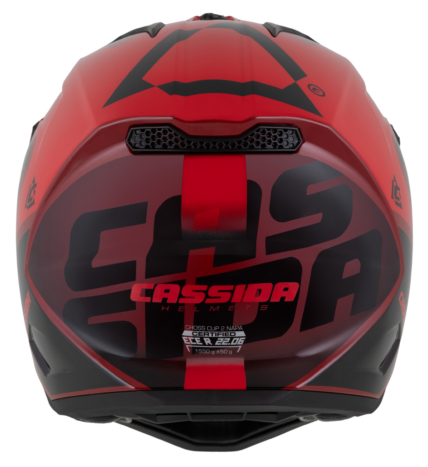 helmet Cross Cup 2 Napa, CASSIDA (pearl red/maroon/black) 2025