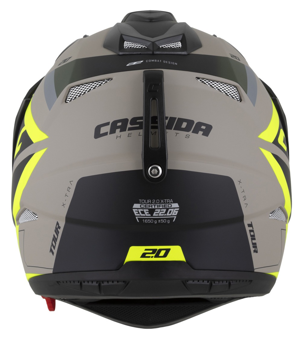 helmet Tour 2.0 X-tra, CASSIDA (/black matt peak, Pinlock ready visor) 2025