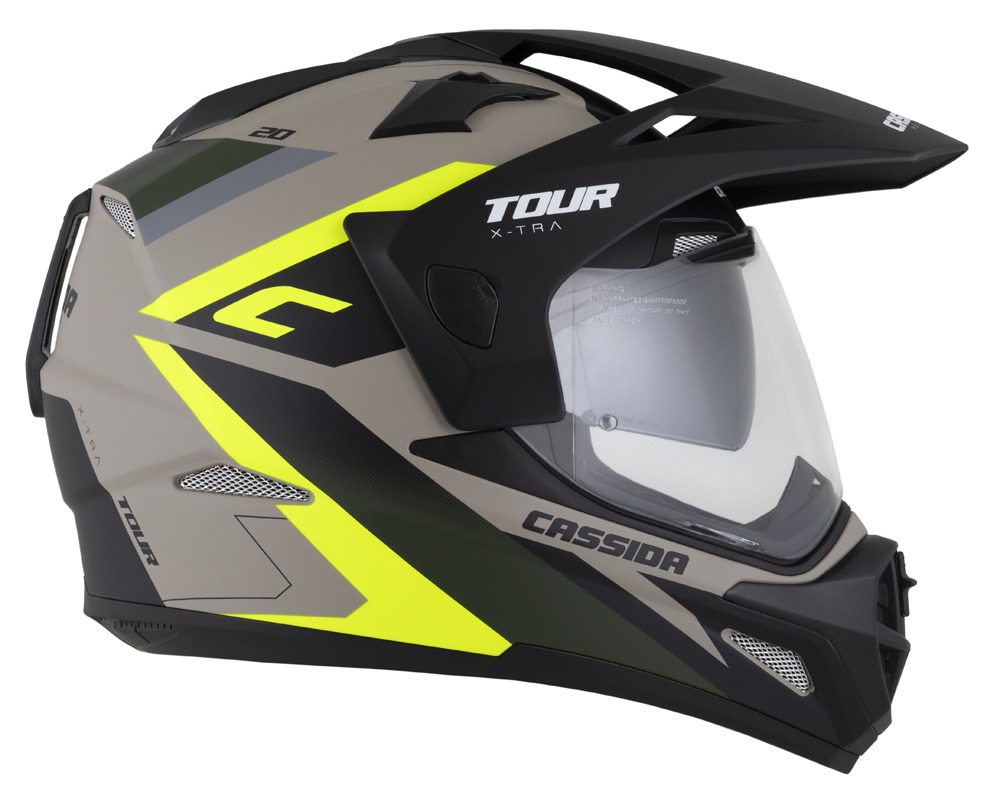 helmet Tour 2.0 X-tra, CASSIDA (/black matt peak, Pinlock ready visor) 2025