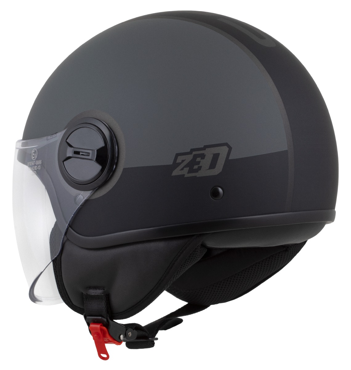 helmet C35, ZED (gray matt/black) 2025