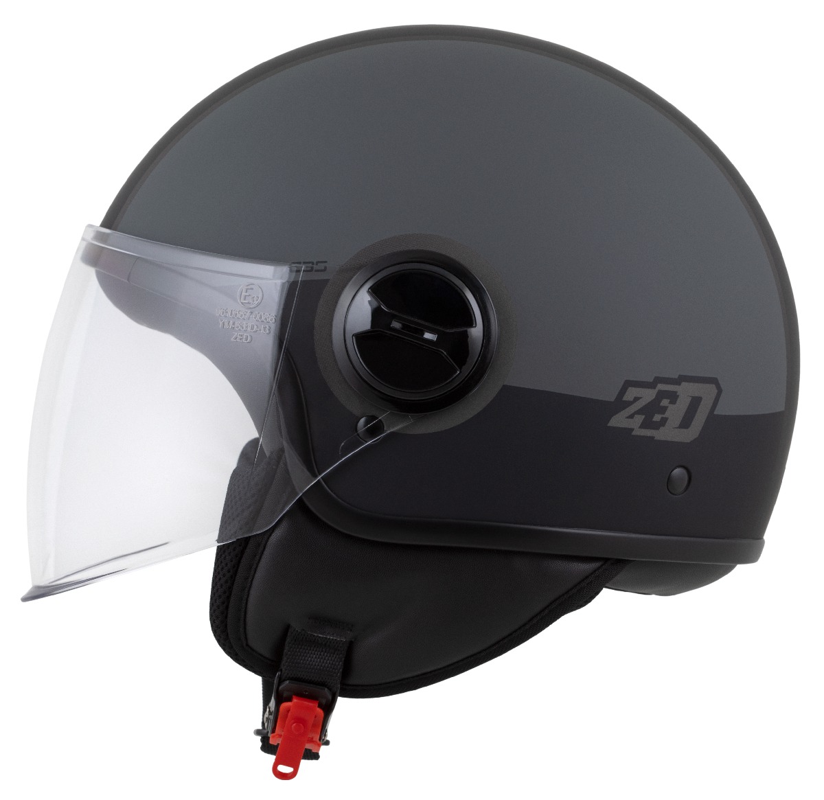helmet C35, ZED (gray matt/black) 2025