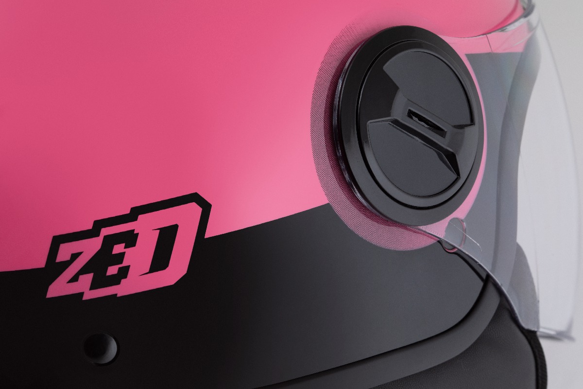 helmet C35, ZED (pink/black) 2025