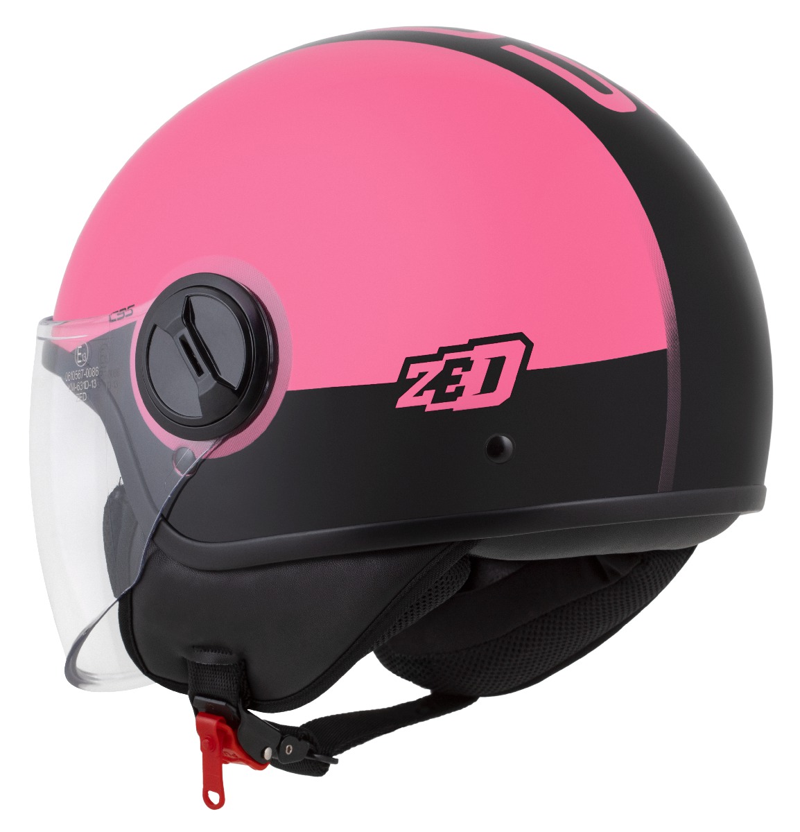 helmet C35, ZED (pink/black) 2025