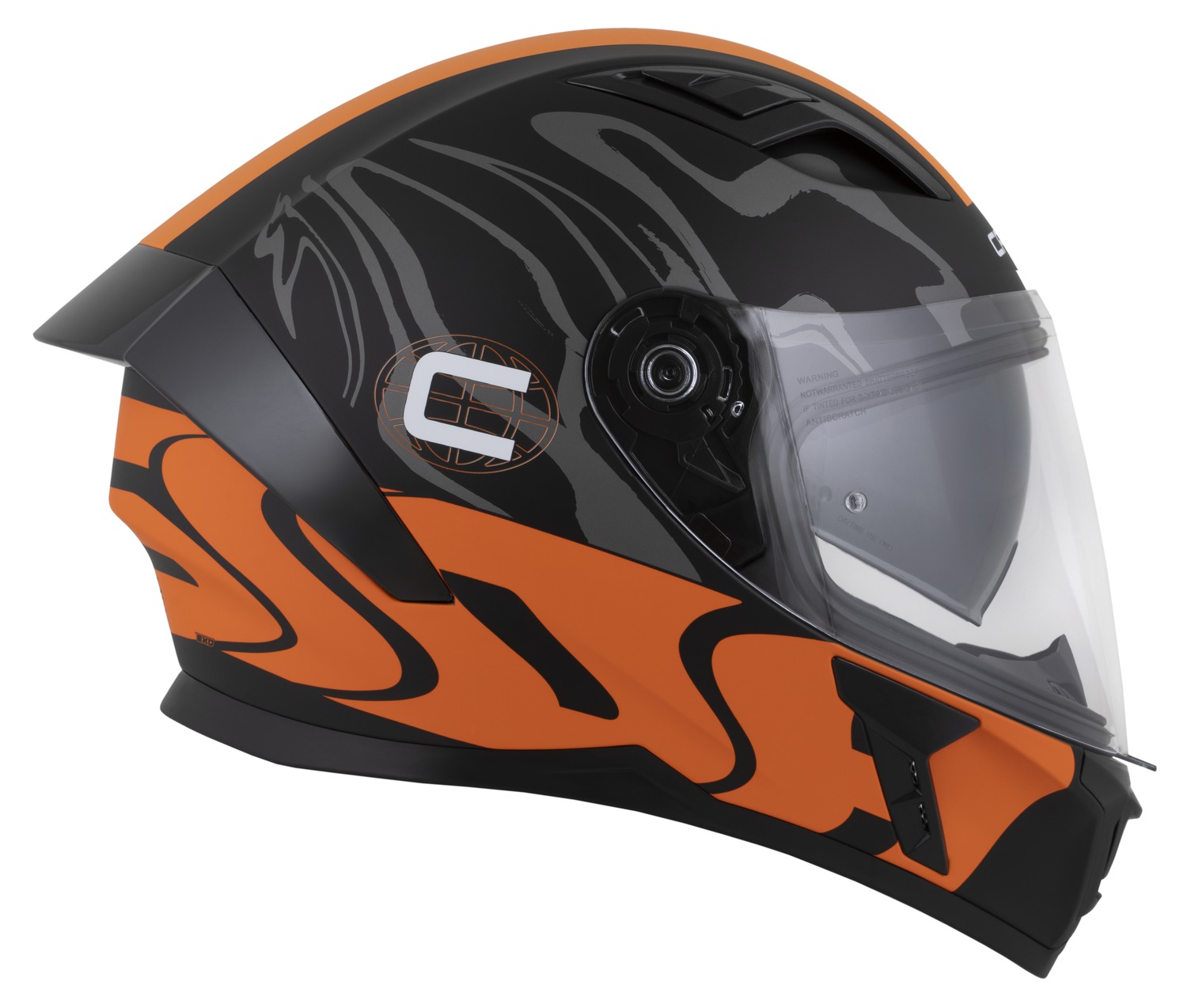 helmet Orbit Multivers, CASSIDA (black matt/orange/gray/white) 2025
