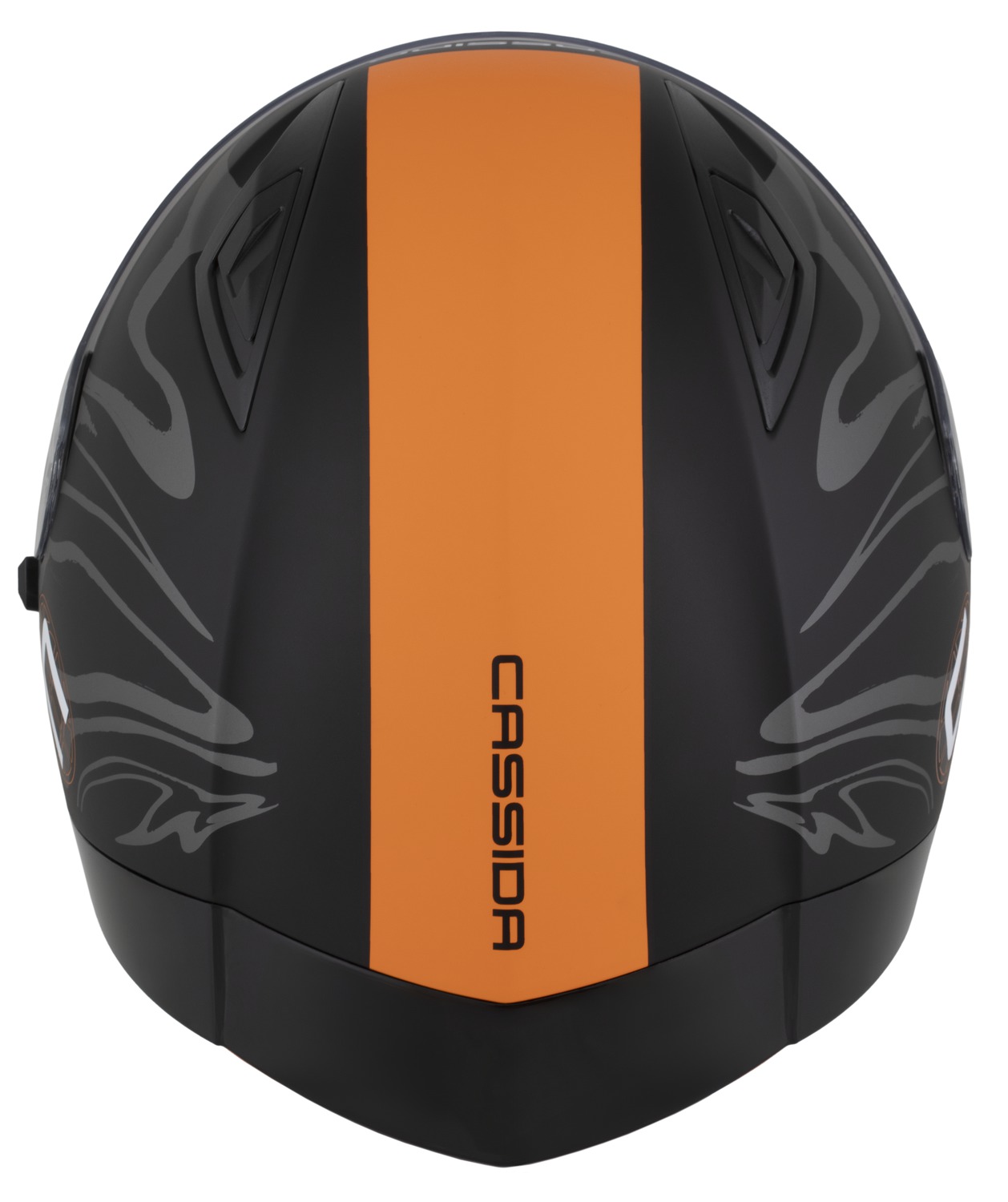 helmet Orbit Multivers, CASSIDA (black matt/orange/gray/white) 2025
