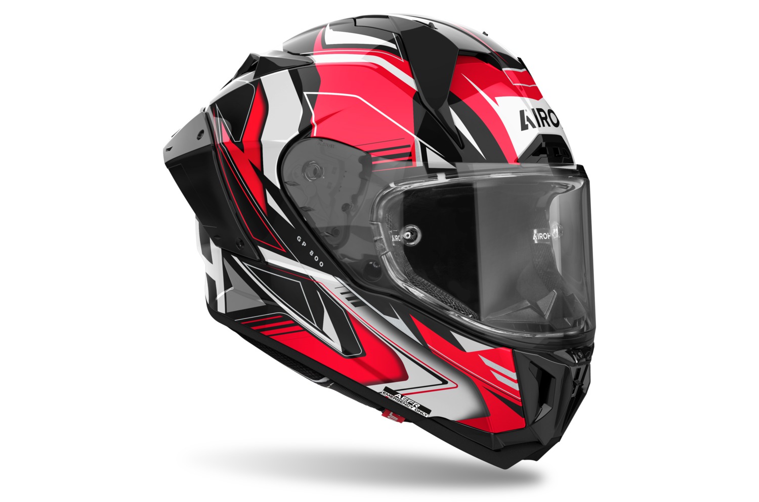 přilba GP800 Must, AIROH (červená lesklá) 2025