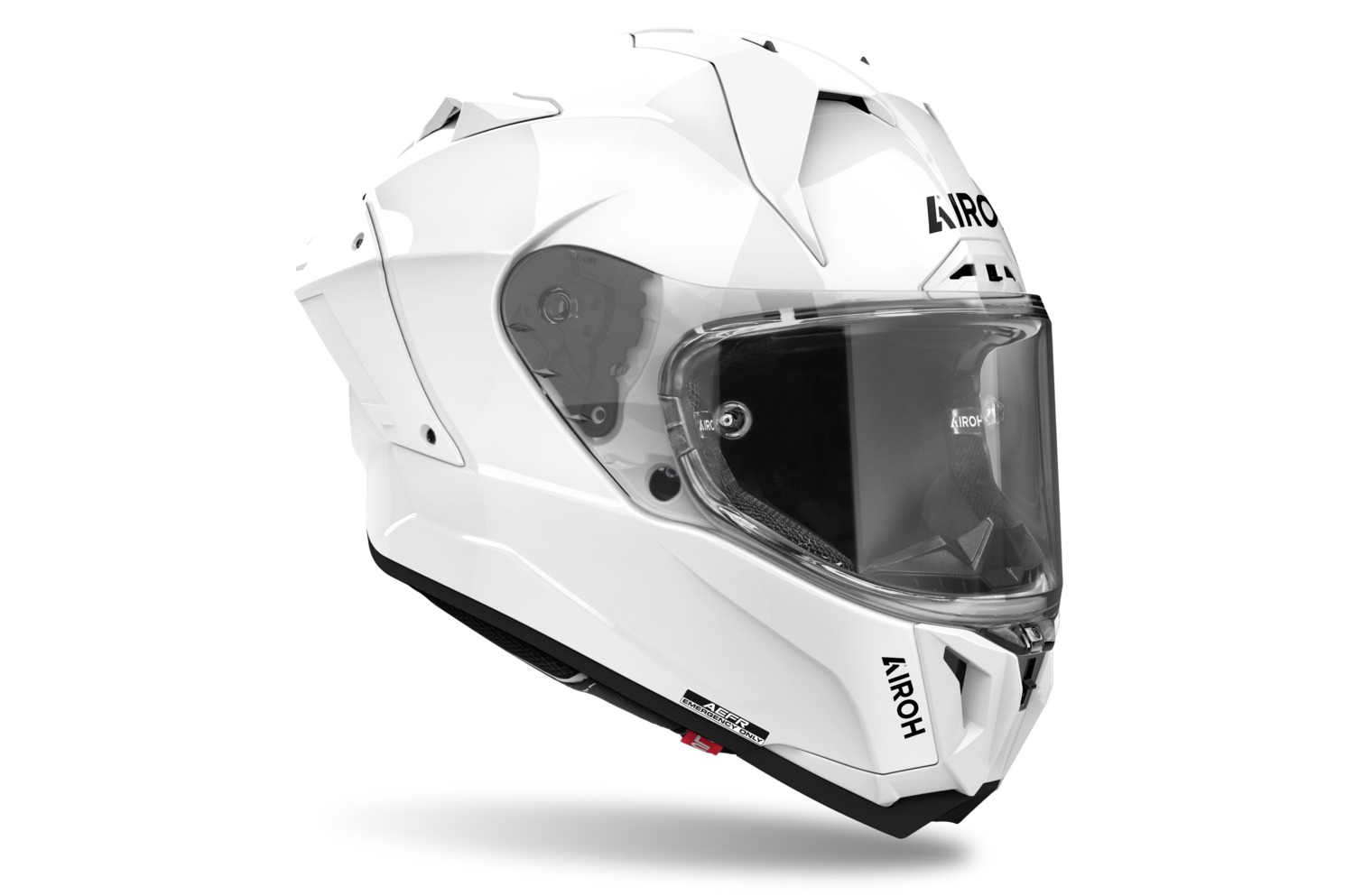 přilba GP800 Color, AIROH (bílá lesklá) 2025
