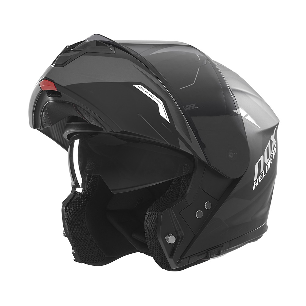 helmet N968 Ultra, NOX (black matt,white) 2025