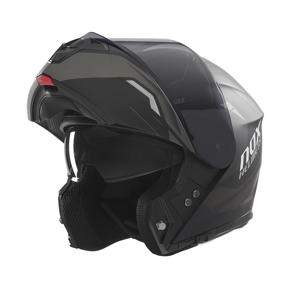 helmet N968 Ultra, NOX (black matt,titanium) 2025