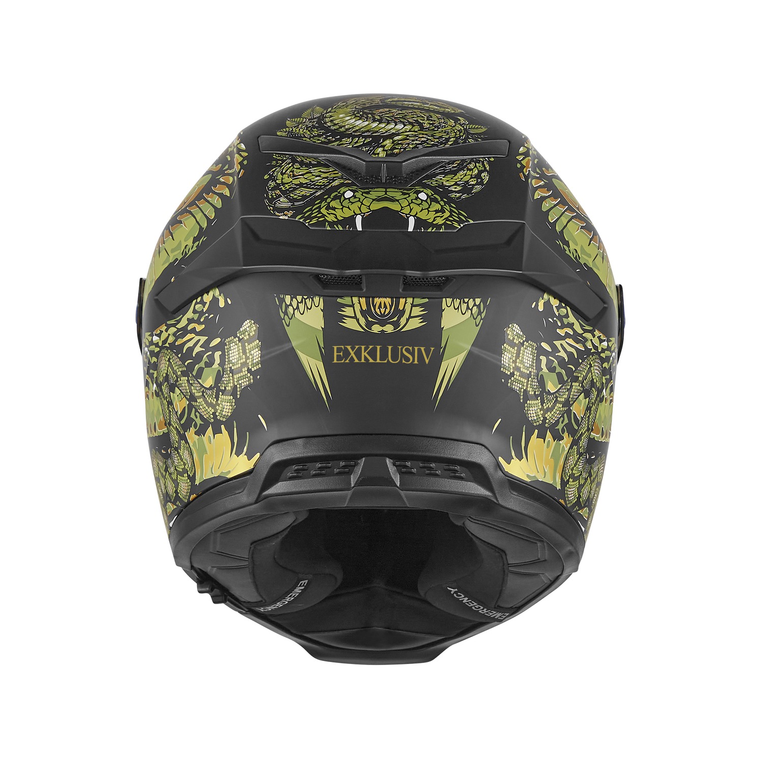helmet GOLIATH MYTHOLOGY, NOX EXKLUSIV (black matt, zlatá) 2025