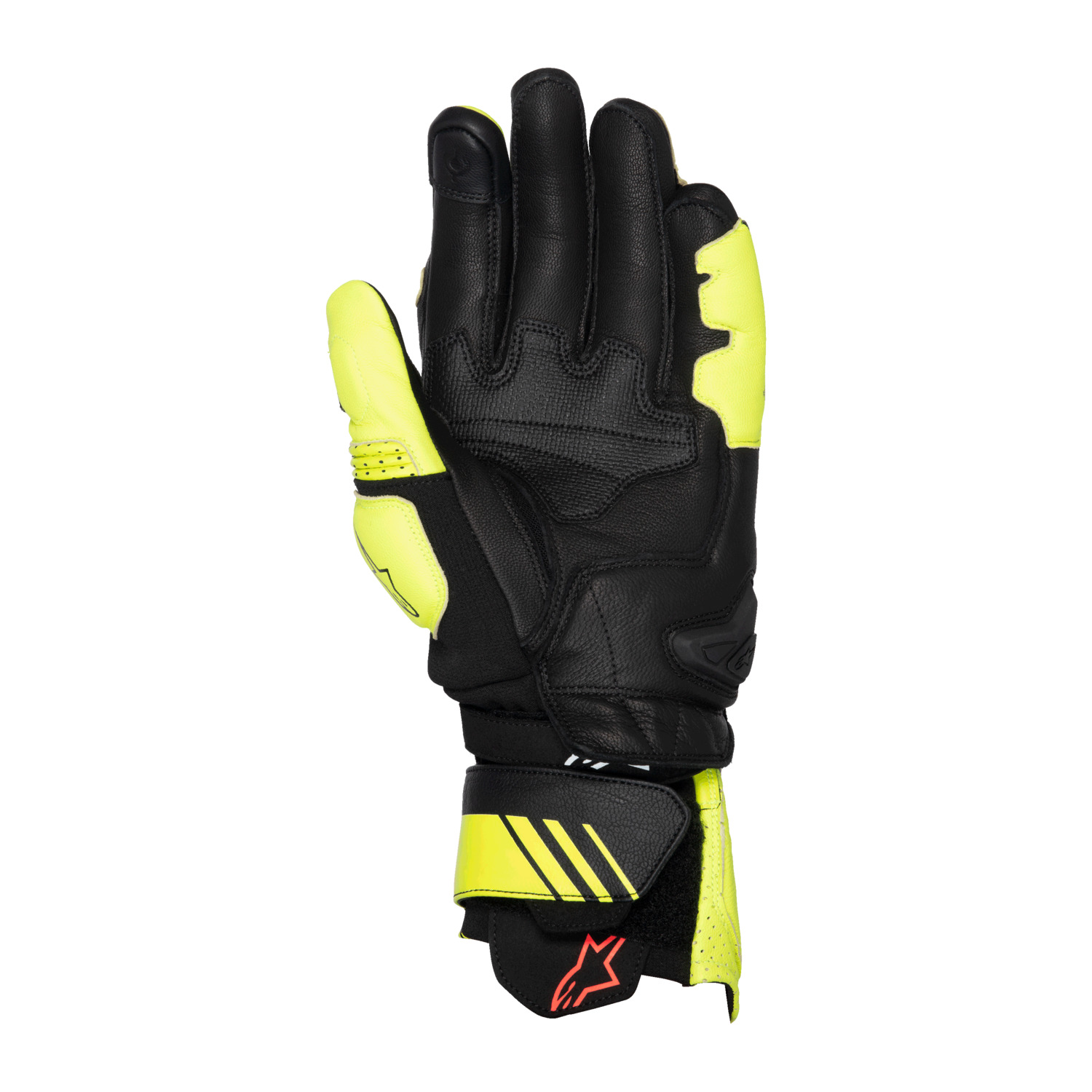 gloves GP PLUS R V3, ALPINESTARS (yellow fluo/black) 2025