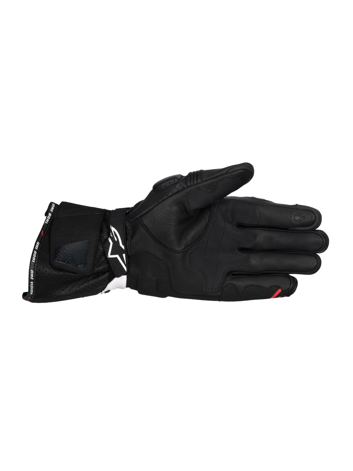 gloves SP-3, ALPINESTARS (black/white/red fluo) 2025