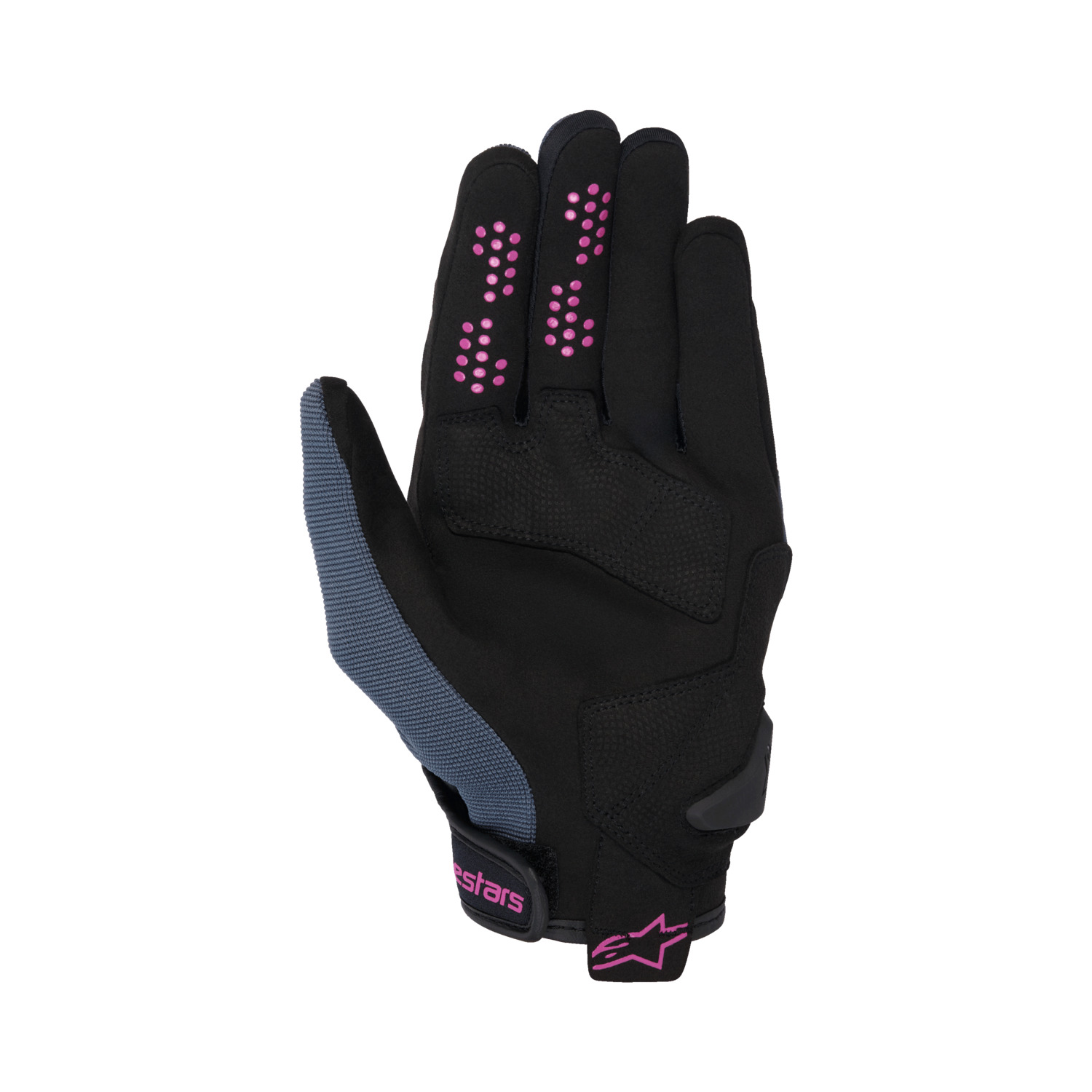gloves CHROME V2, ALPINESTARS, women (asphalt/black/purple) 2025